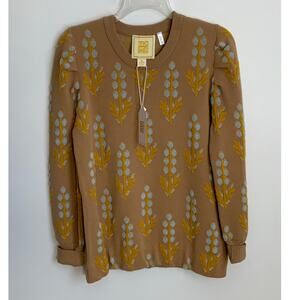 Emily McCarthy Julia Sweater in the‎ Bluebonnet NWT size Medium